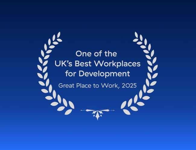 one of the uks best workplaces for development
