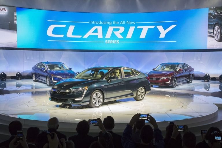 Honda Clarity Electric Trio Shined in NYIAS