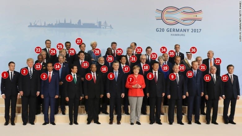The Name of the People in the Annual G20 Summit Family Photo