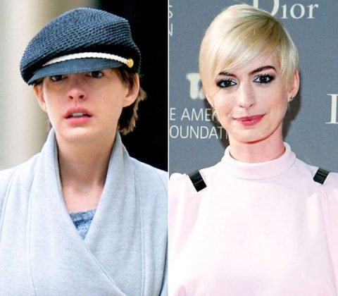 Anne Hathaway without MakeUp