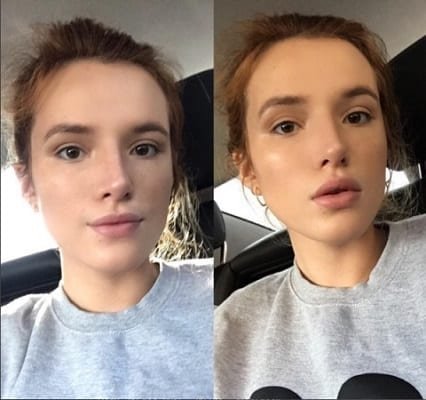 Bella Thorne No Makeup