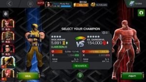 Marvel Contest of Champions Character Classes and Their Advantage